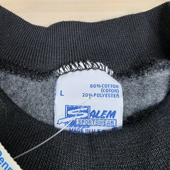 Vintage Salem Sportswear Kansas City Chiefs Embroidered Sweatshirt Size XL NEW - Picture 3 of 6